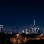Lägenhet Luxury With Panoramic Terrace And Skyline View